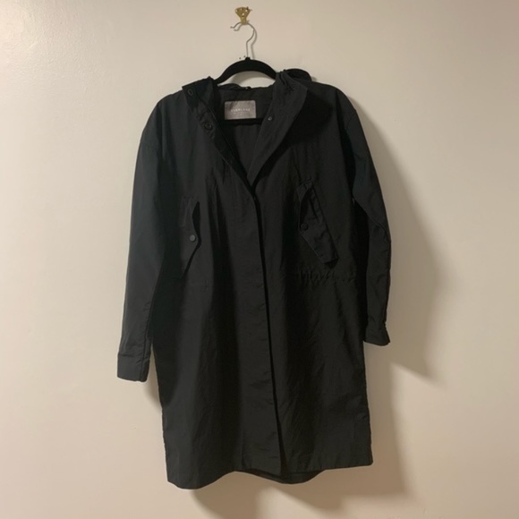 Everlane City Anorak Rain Jacket - Black - XS - Picture 4 of 8